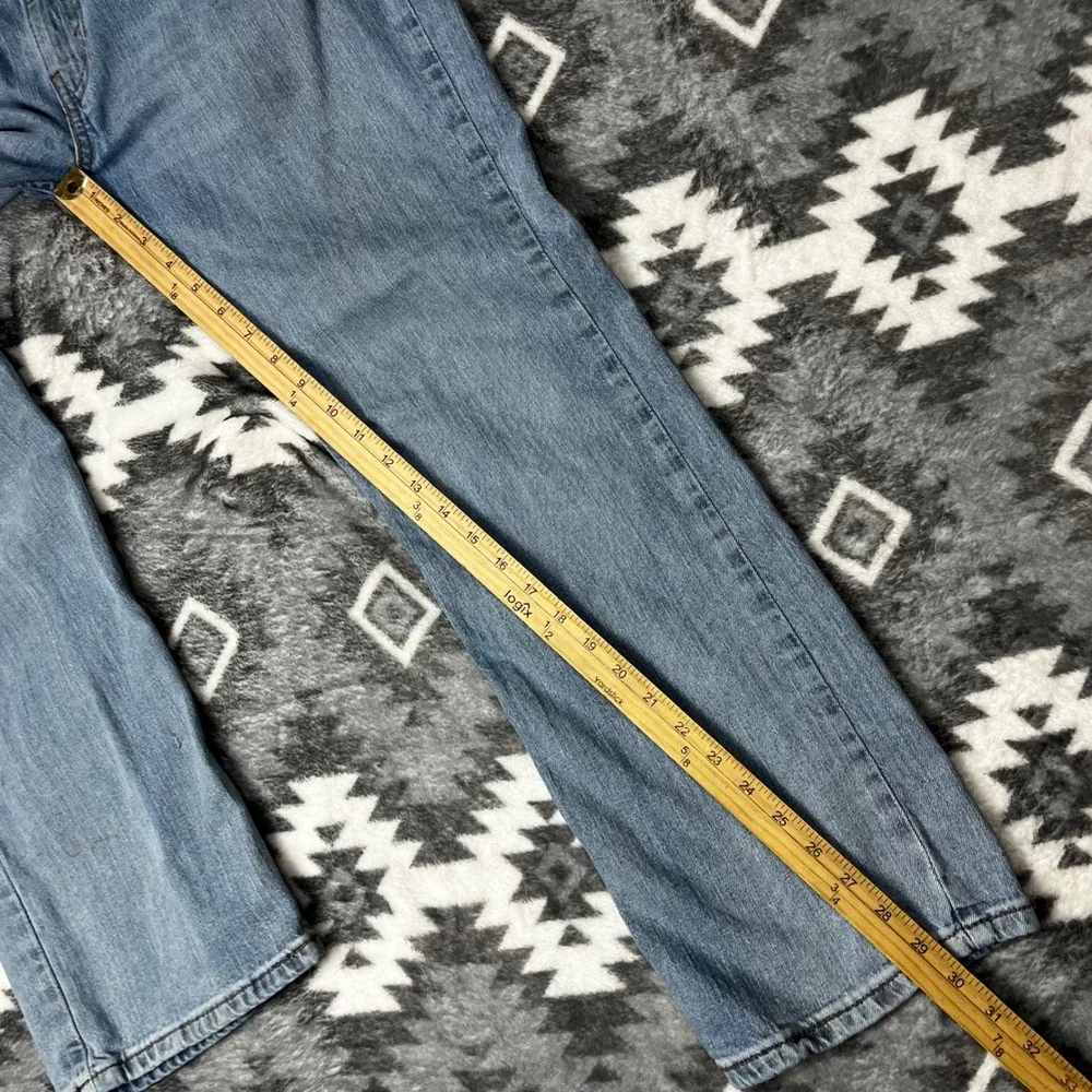 Levis 527 Slim Bootcut Jeans Mens 34x30 Blue Denim Pants Medium Wash
